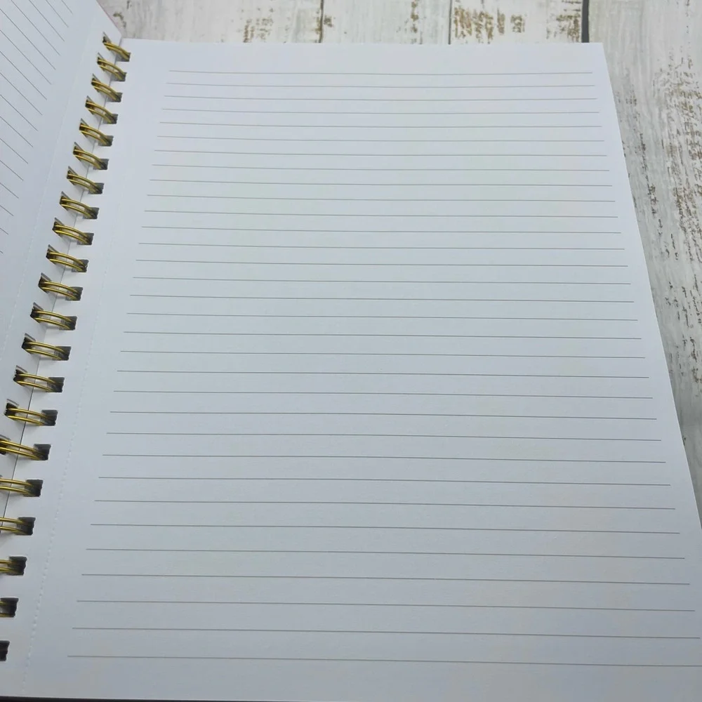 Mega Spiral Hot Stamp Notebook, Mushroom Notes, 11.25